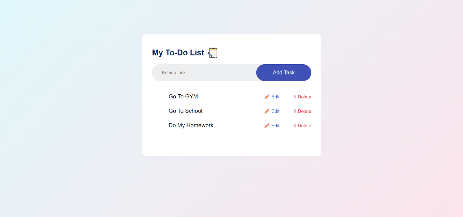 To-Do List App